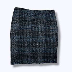 NWT Ann Taylor Tweed Pencil Skirt Wool Blend Office Siren Business 8P